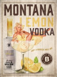 Montana Cold Spring Lemon Vodka